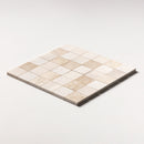 Royal Beige Textured 2x2 Marble Mosaic
