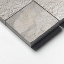 Bianco Dolomiti, Bianco Dolomiti, Thala Gray, Thala Gray Textured 2x2 Limestone Mosaic