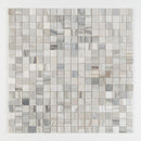 Silver Sky Honed 2x2 Marble Mosaic