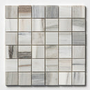 Silver Sky Honed 2x2 Marble Mosaic