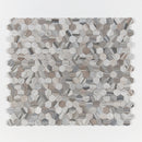 Silver Sky Honed Hexagon 2 Marble Mosaic