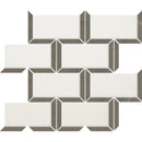 Champagne, Bosphorus Honed Cascade Limestone Mosaic