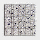 Blue Glossy Polca Colore Look Ceramic Mosaic