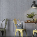 Bardiglio Light Honed Herringbone Marble Mosaic