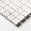 Bianco Dolomiti Honed 1x1 Marble Mosaic