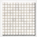 Bianco Dolomiti Honed 1x1 Marble Mosaic