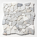 Silver Sky Multi Finish Palladian Marble Mosaic