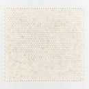 Calacatta Cremo Honed Hexagon 1x1 Marble Mosaic