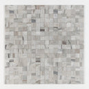 Silver Sky Honed 2x2 Marble Mosaic