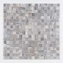 Silver Sky Tumbled 2x2 Marble Mosaic