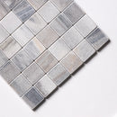 Silver Sky Tumbled 2x2 Marble Mosaic