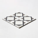 Black Honed Kent Marble Mosaic