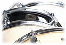 Piccolo Snare Drum 13" x 3.5" by GRIFFIN - 100% Poplar Wood Shell with Black PVC & White Coated Drum Head - Drummers Acoustic Marching Kit Percussion