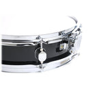 Piccolo Snare Drum 13" x 3.5" by GRIFFIN - 100% Poplar Wood Shell with Black PVC & White Coated Drum Head - Drummers Acoustic Marching Kit Percussion