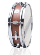 Piccolo Snare Drum 13" x 3.5" by GRIFFIN | 100% Poplar Wood Shell with Flat Hickory Finish & Coated Drum Head | Drummers Acoustic Marching Kit Percussion Instrument with Snare Strainer Throw Off Set