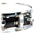 Piccolo Snare Drum 13" x 3.5" by GRIFFIN | 100% Poplar Wood Shell with Zebra Wood Finish & Coated Drum Head | Professional Marching Drummers Percussion Instrument with Bright Tone & Brilliant Attack