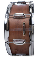 GRIFFIN Snare Drum - Poplar Wood Shell 14" x 5.5" with Flat Hickory PVC - 8 Metal Tuning Lugs & Snare Strainer Throw Off - Percussion Instrument Kit
