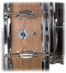 Oak Wood Snare Drum by GRIFFIN | PVC on Poplar Wood Shell 14" x 5.5" | Percussion Musical Instrument with Drummers Key for Students & Professionals|8 Tuning Lugs & Deluxe Snare Strainer