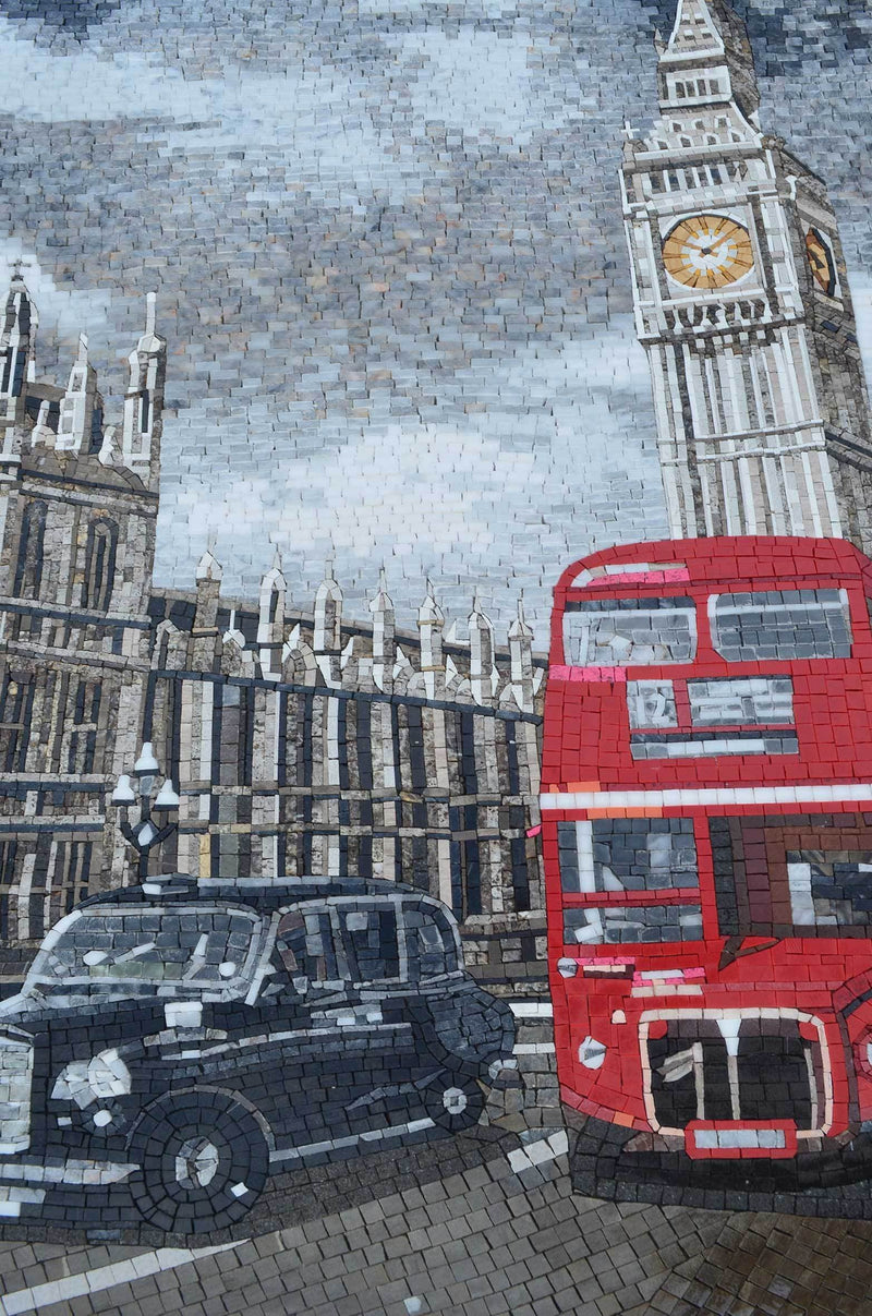 London Big Ben - Mosaic Art