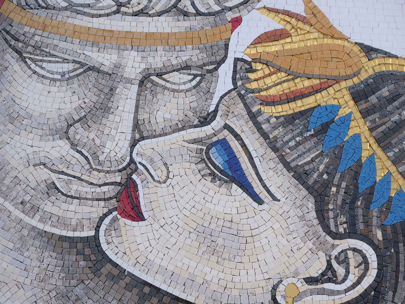 Anthony & Cleopatra - Mosaic Portrait