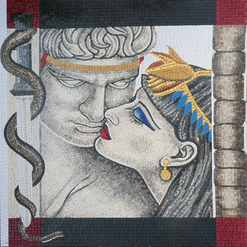 Anthony & Cleopatra - Mosaic Portrait