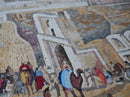 Stunning Old Kandahar City Mosaic Art | Luxury Handcrafted Heritage