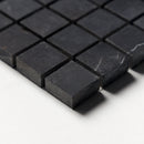 Black Honed 1x1 Marble Mosaic