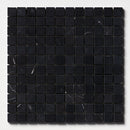 Black Honed 1x1 Marble Mosaic