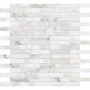 Calacatta Gold Honed 5/8x3 Marble Mosaic