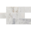 Carrara T Polished Meshed Marble Mosaic
