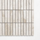 Royal Beige Honed 5/8x3 Marble Mosaic