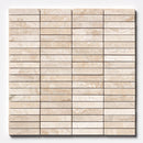 Royal Beige Honed 5/8x3 Marble Mosaic
