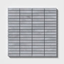 Bardiglio Light Honed 5/8x3 Marble Mosaic