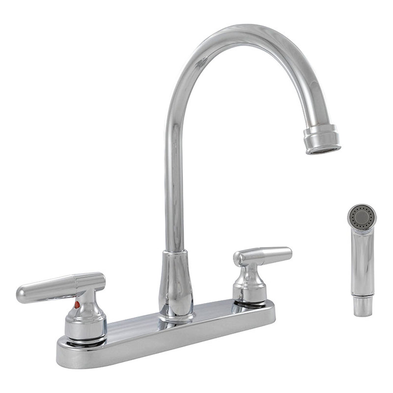 MSI 2handle kitchen faucet 805 chrome FAU K2HCR8201 805 5