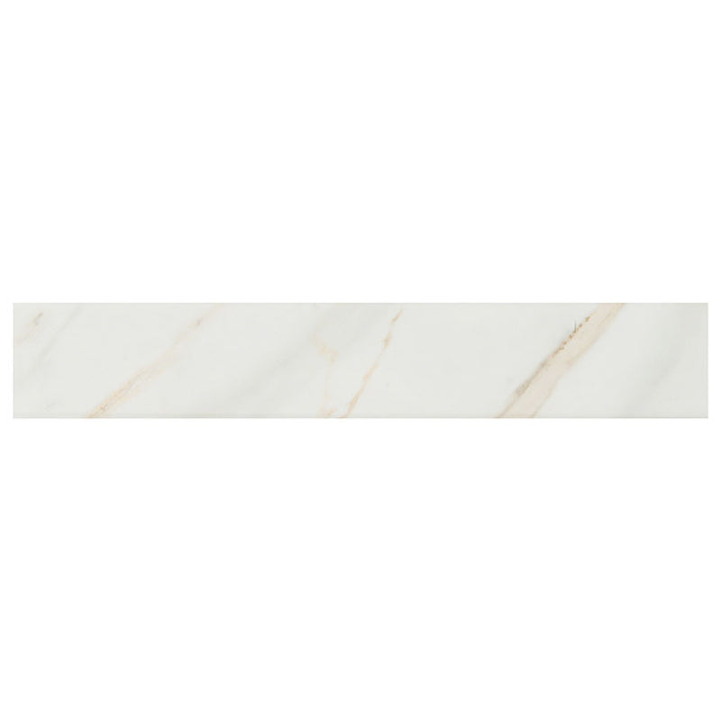 MSI Pietra Calacatta Porcelain Bullnose 3"x18"