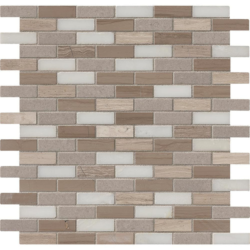 MSI-Arctic-storm-12X12-honed-marble-mosaic-tile-SMOT-AS-10MM-top-view