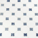 MSI-Azula-floret-12X12-polished-marble-mosaic-tile-SMOT-AZULA-FLORP-multiple-tiles-angle-view.
