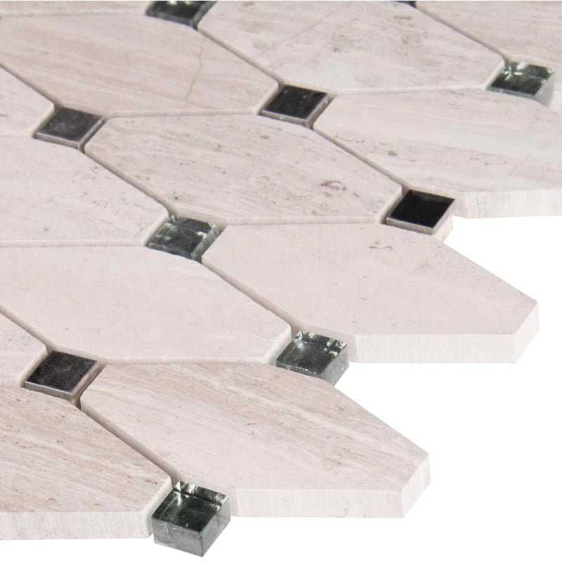 MSI-Bayview-elongated-octagon-11.81X13.4-glass-metal-stone-mosaic-SMOT-SGLSMT-BAYVIEW10MM-edge-view.