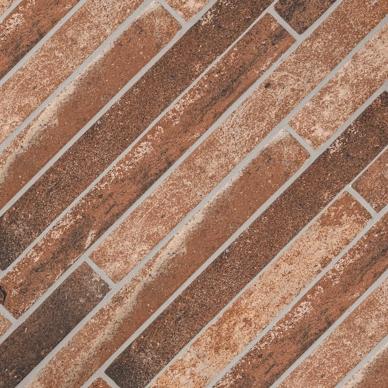 MSI Brickstone Red Brick Matte Porcelain Wall and Floor Tile