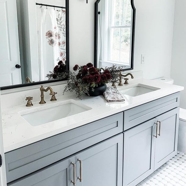 MSI Carrara Morro® Premium Quartz Prefabricated Countertop Island