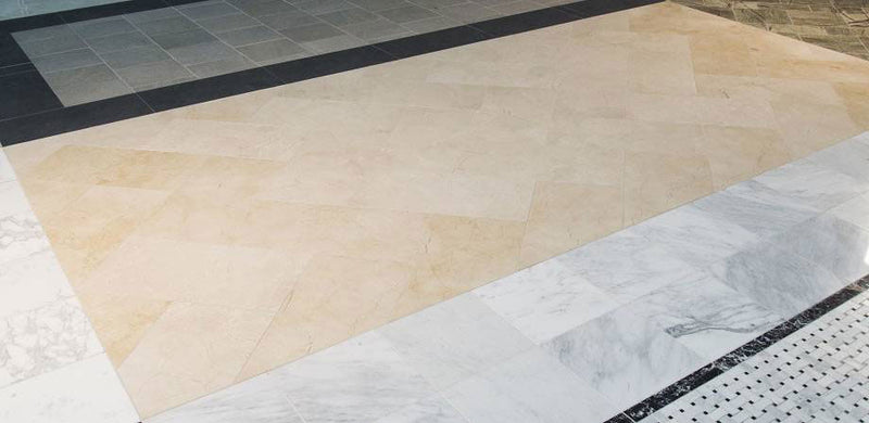 MSI Crema Marfil Select Marble Wall and Floor Tile 12"x24"