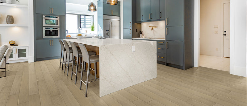 MSI Lumataj® Premium Quartz Prefabricated Countertop - Island