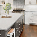 MSI Mara Blanca® Premium Quartz Prefabricated Countertop - Island