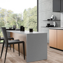 MSI Smoked Pearl® Premium Quartz Prefabricated Countertop - Island