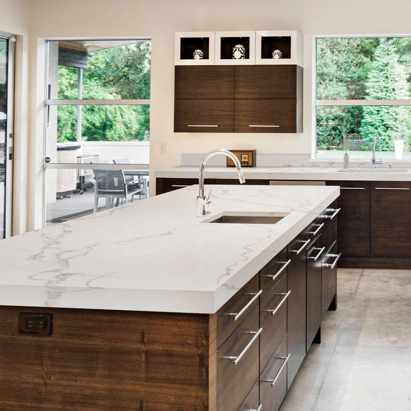 MSI Statuary Classique™ Premium Quartz Prefabricated Countertop - Island