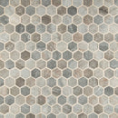 MSI Stonella Hexagon Glass Mosaic Tile 11.02"x12.75"