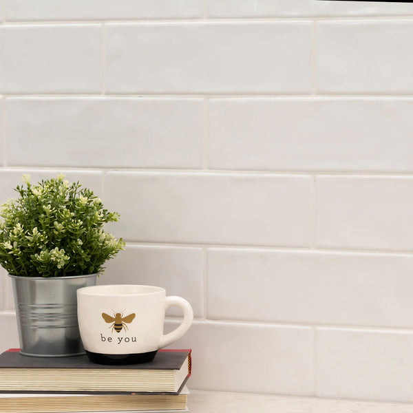 MSI Urbano Pure Glossy Ceramic Subway Tile 4"x12"