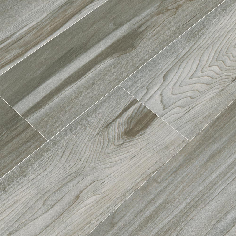 MSI Carolina Timber II Gray Porcelain Wall and Floor Tile