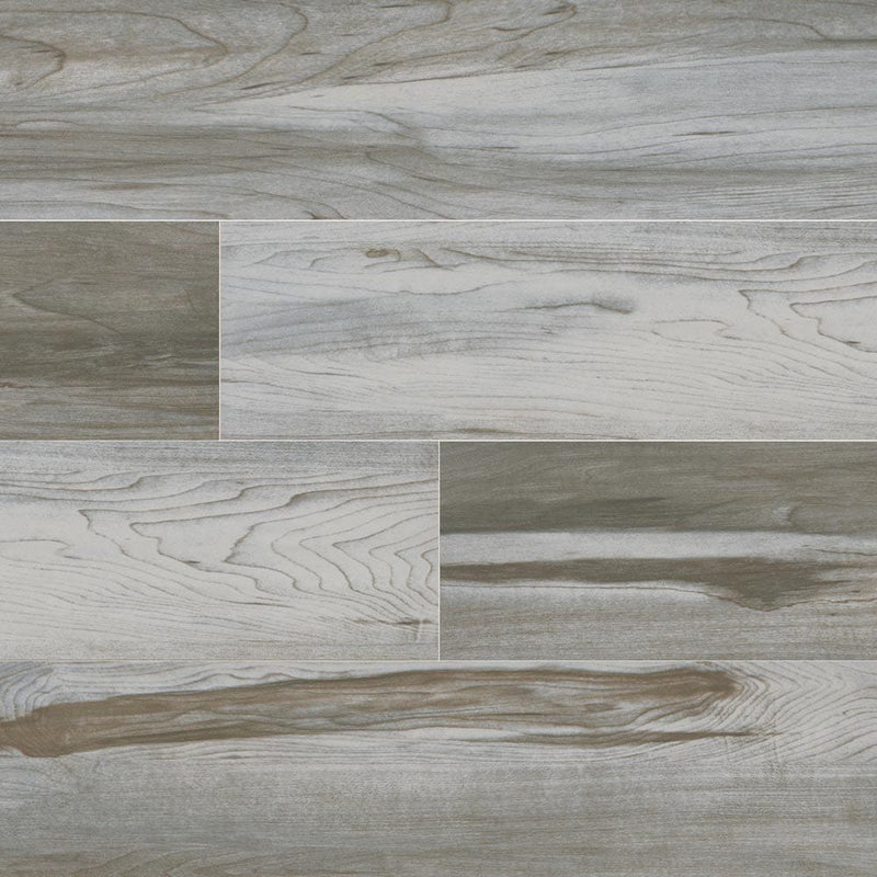 MSI Carolina Timber II White Porcelain Wall and Floor Tile