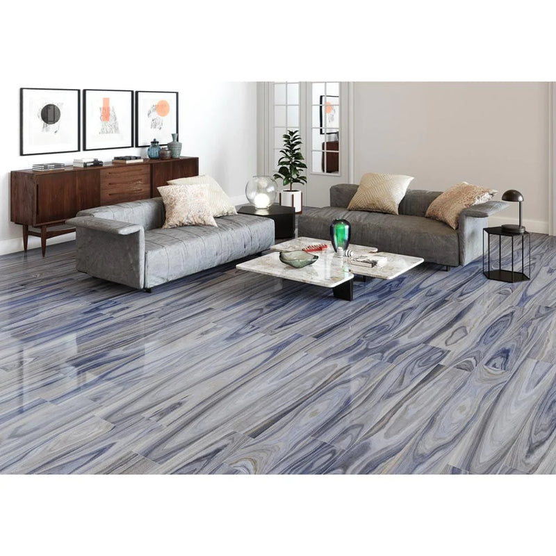 MSI Dellano Exotic Blue Porcelain Wall and Floor Tile